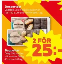 Coop - Baguetter