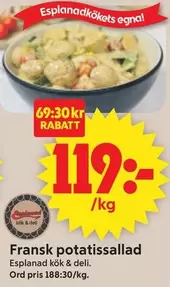 Fransk potatissallad