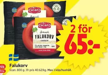 Scan - Falukorv