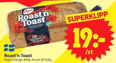Pågen - Roast'n Toast