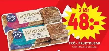 Fazer - FRÖ-, FRUKTKUSAR