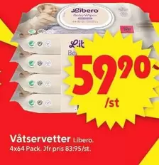 Libero - Våtservetter