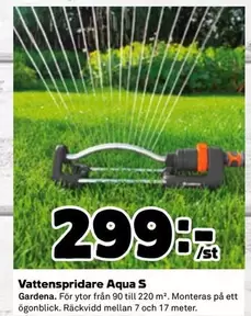 Gardena - Vattenspridare Aqua S