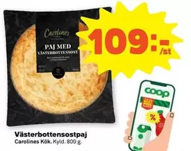 Carolines kök - Västerbottensostpaj