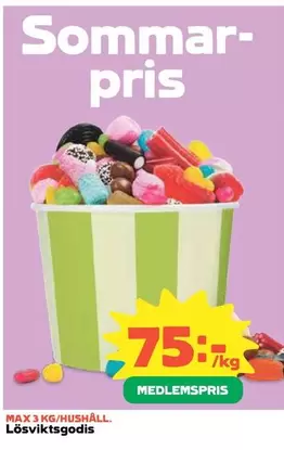 Lösviktsgodis