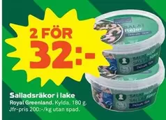 Royal Greenland - Salladsräkor i lake