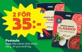 Coop - Pastasås