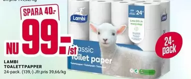 Lambi - Toalettpapper
