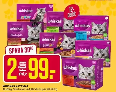 whiskas - KATTMAT