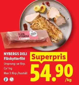 Nybergs Deli - Fläskytterfilé