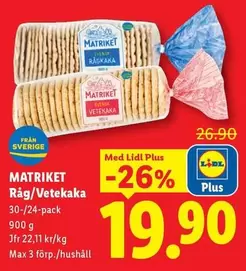 Råg/Vetekaka