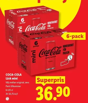 coca-cola - LÄSK MINI