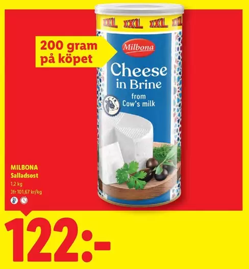 Milbona - Cheese in Brine