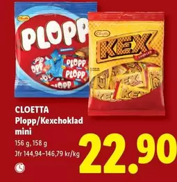 Cloetta - Plopp/Kexchoklad mini