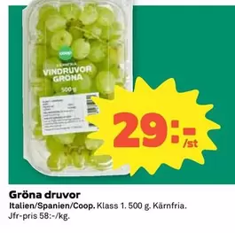 Gröna druvor