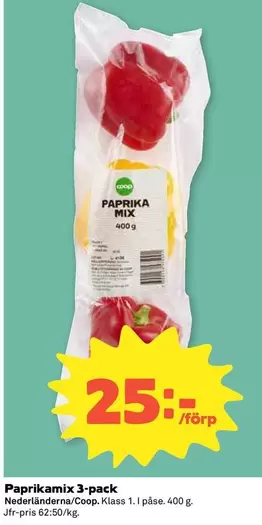 Coop - Paprikamix