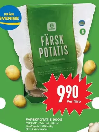 FÄRSK POTATIS