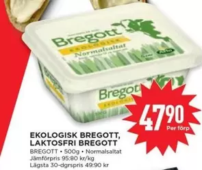 Bregott - EKOLOGISK BREGOTT, LAKTOSFRI BREGOTT