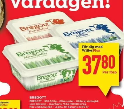 Bregott - Normalsaltat