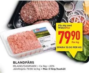 Blandfärs