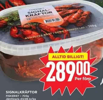 SIGNAL KRAVFTOR