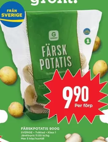 Garant - FÄRSK POTATIS