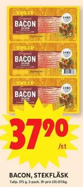 tulip - BACON, STEKFÄSK