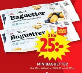 Mini Baguetter