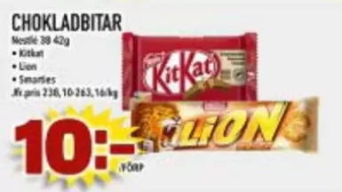 Nestlé - CHOKLADBITAR