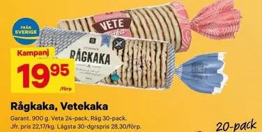 Garant - Rågaka, Vetekaka