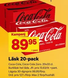 coca-cola - L
k 20-pack