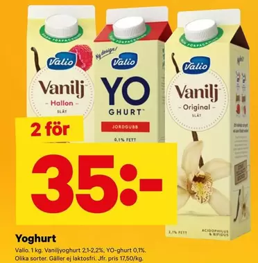 valio - Vanilj Yoghurt