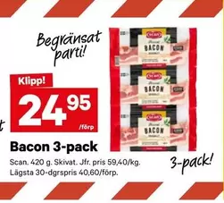 Scan - Bacon 3-pack