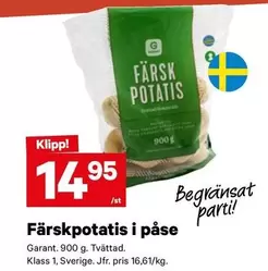Garant - Färskpotatis i påse