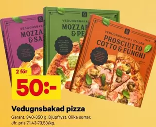 Garant - Vedugnsbakad pizza