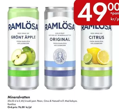 ramlösa - Mineralvatten