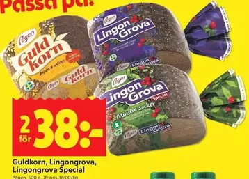 Pågen - Guld Korn, Lingongrova
