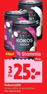 Sia - Kokosmjölk