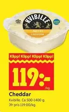 Kvibille - Cheddar
