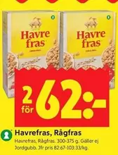 Havrefras - , Rågfras