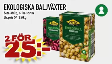 Zeta - EKOLOGISKA BALJVÄXTER