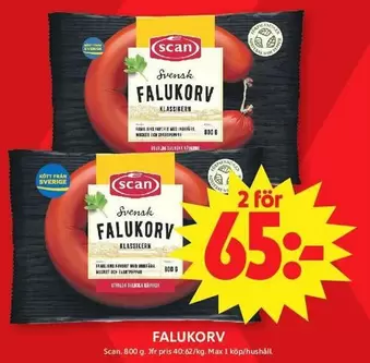 Scan - Svensk FALUKORV KLASSIKER
