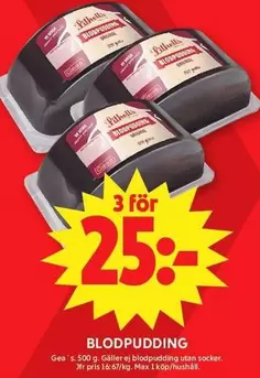 Lithells - BLODPUDDING