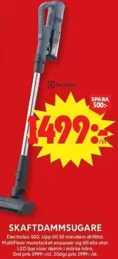 Electrolux - Skaftdammsugare