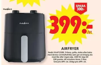 AIRFRYER KAFF131BK