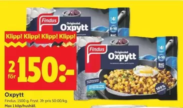 Findus - Oxpytt