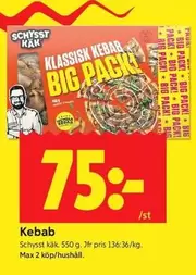 Klassisk Kebab Big Pack