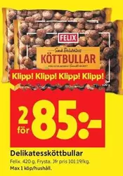 Felix - Köttbullar
