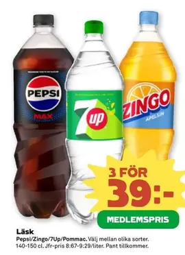 Pepsi - /Zingo/7Up