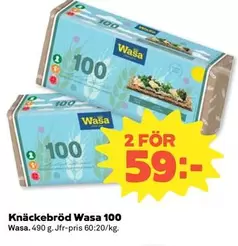 Wasa - Knäckebröd 100